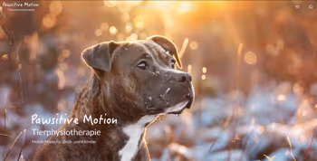 Pawsitive Motion Webseite