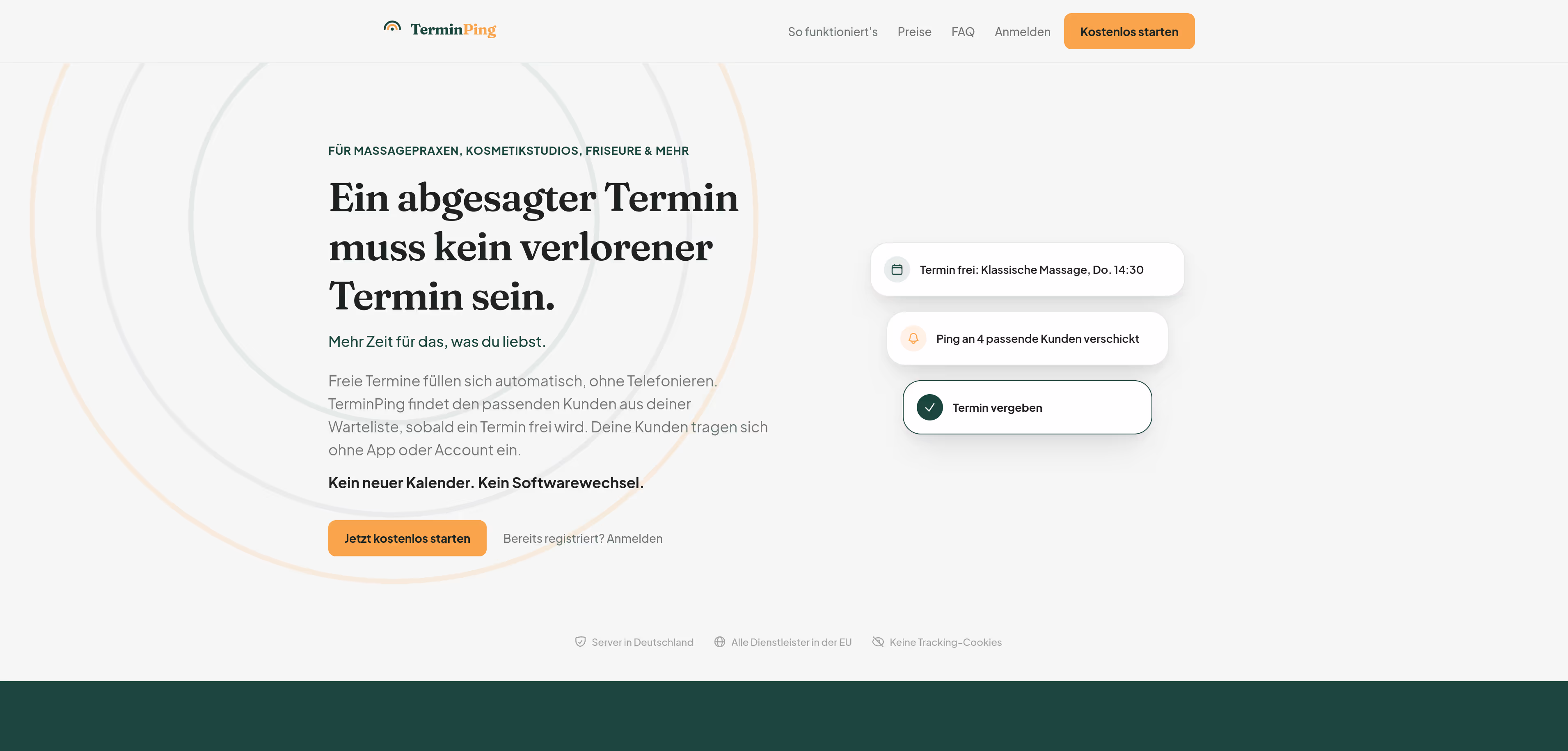 TerminPing Webanwendung